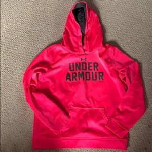 Bright Pink Under Armour Hoodie